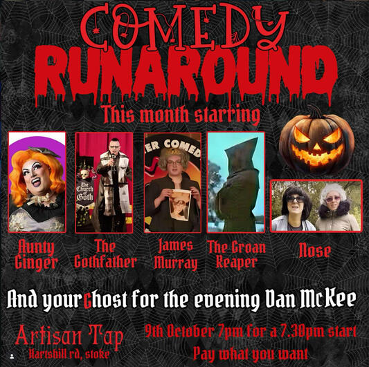 Comedy Runaround October 2025 Comedy Runaround October 2025